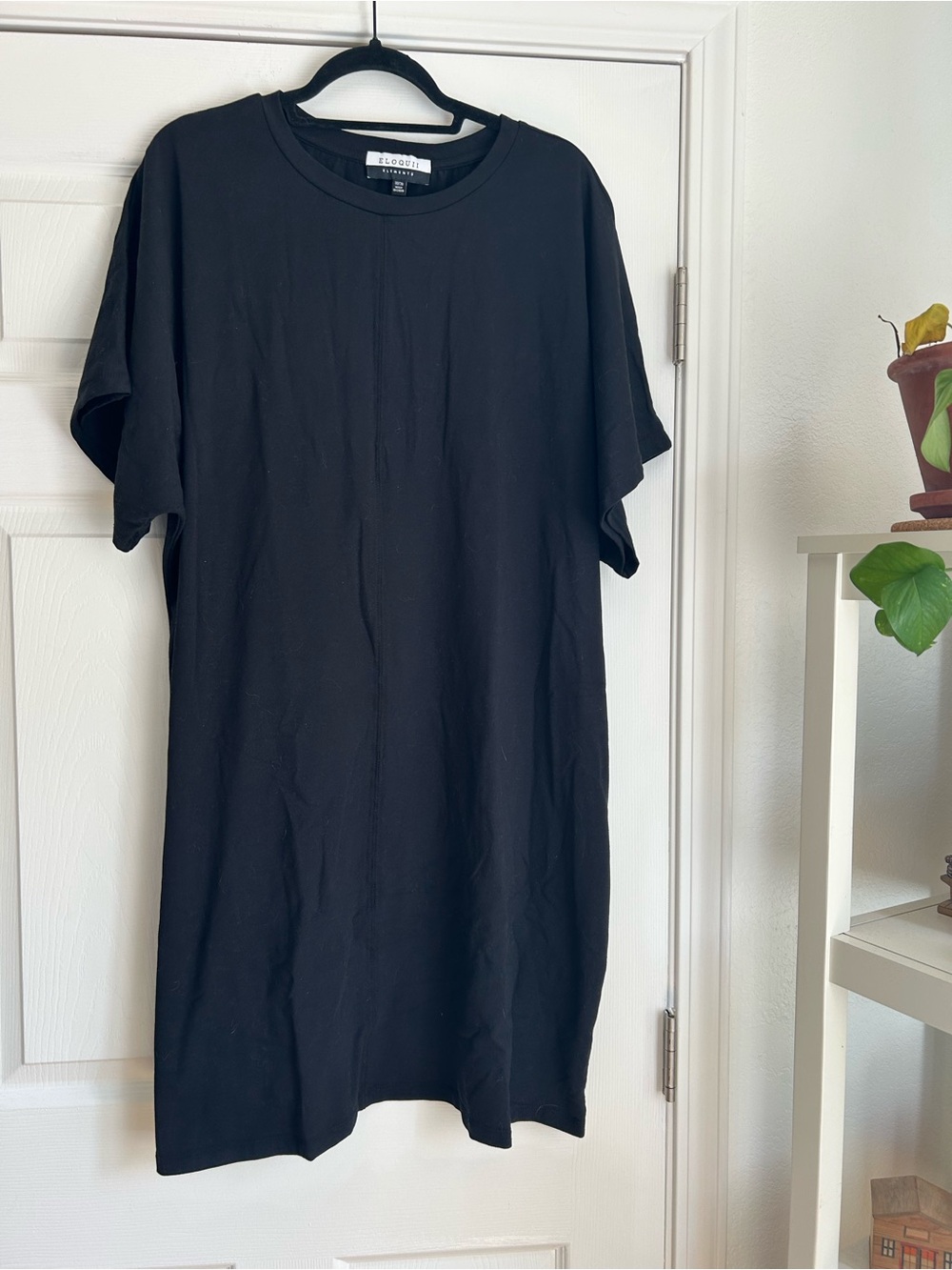 Eloquii elements black Tshirt dress size 18/20